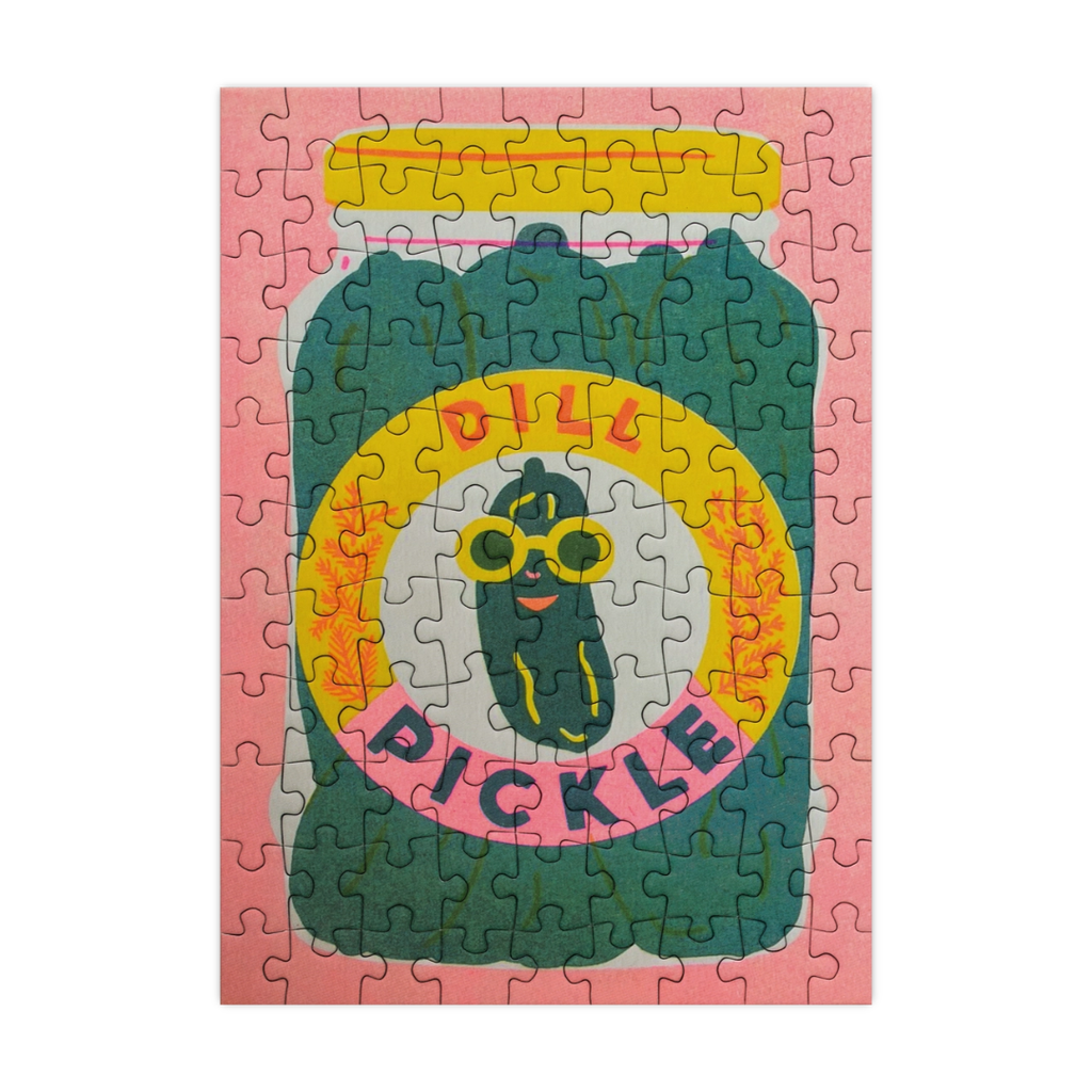 99 Piece Mini Jigsaw Puzzle Pickle