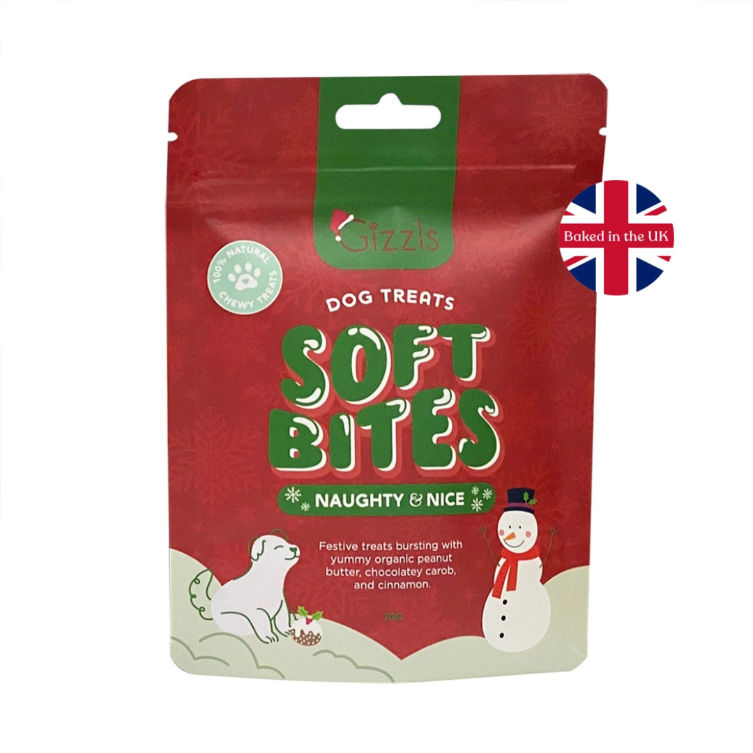 Gizzls Christmas Dog Treats