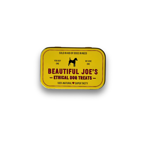 Beautiful Joe's Snazzy Dog Treats Tin