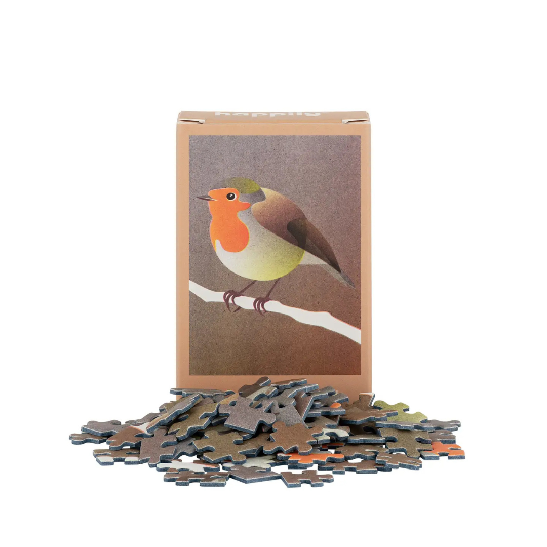 99 Piece Mini Jigsaw Puzzle Robin