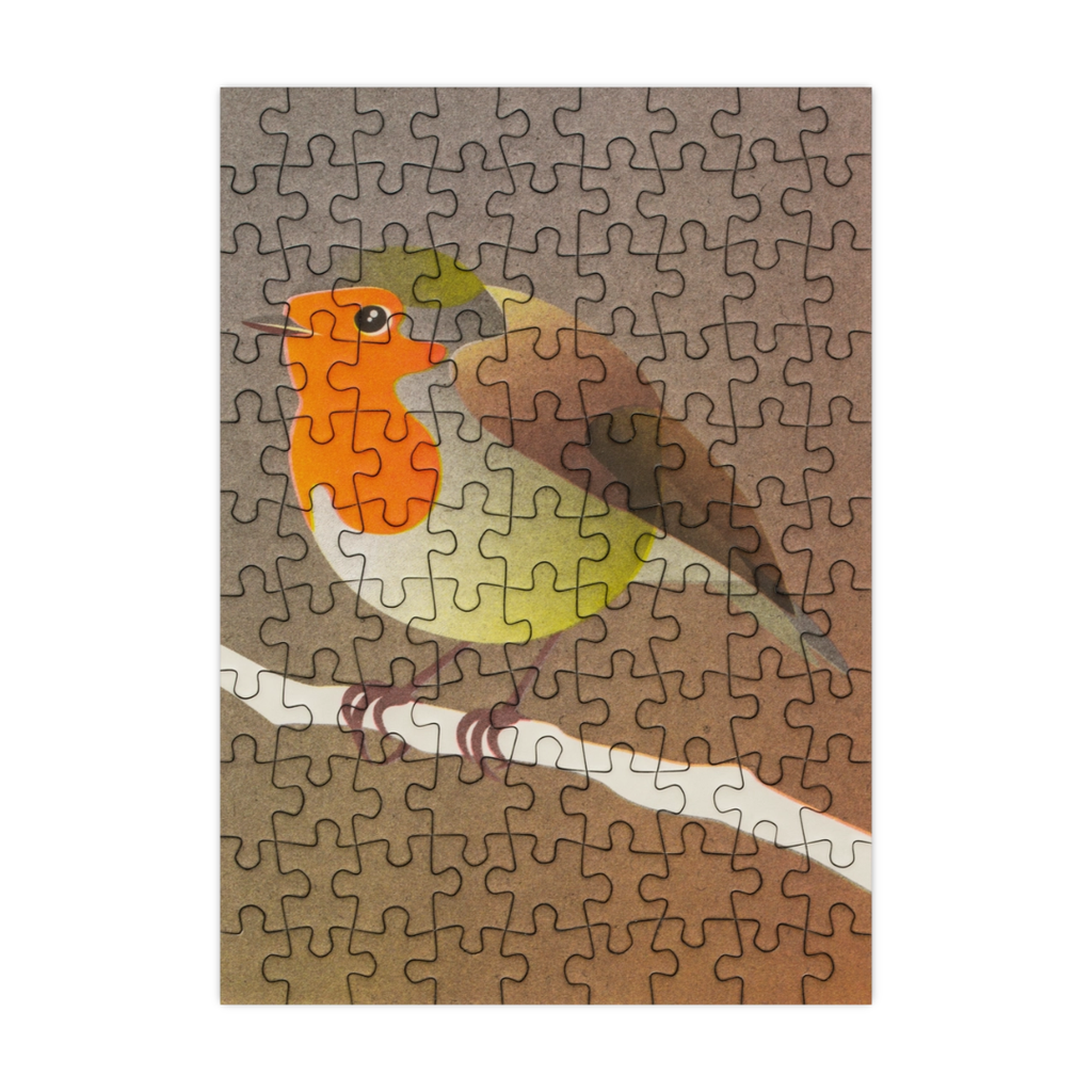 99 Piece Mini Jigsaw Puzzle Robin